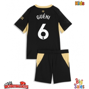 Manchester City Marc Guehi #6 Replica Away Stadium Kit for Kids 2026-27 Short Sleeve (+ pants)